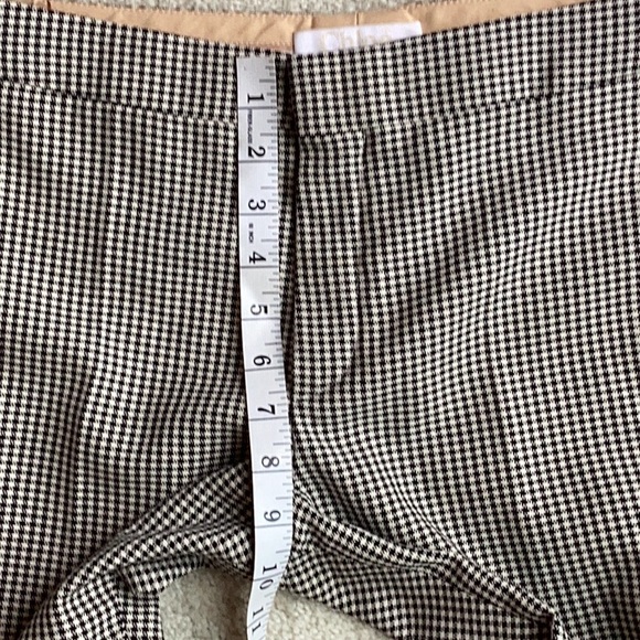 Chloe Silk Blend Houndstooth Ankle Trouser - Picture 10 of 14